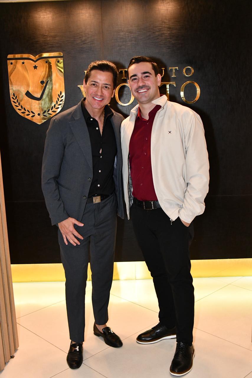 Dr. Paulo Ilonczai com o Dr. Viotto